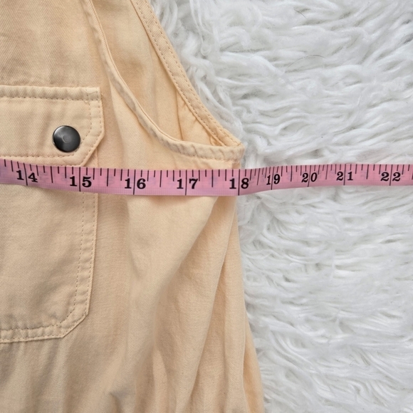 Free People Too Far Sleeveless Utility Vest Tunic. Size xsmall. Good preowned co - Picture 5 of 8